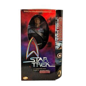 Star Trek Lt. Commander Worf As Seen In Star Trek Insurrection. In Original Box.